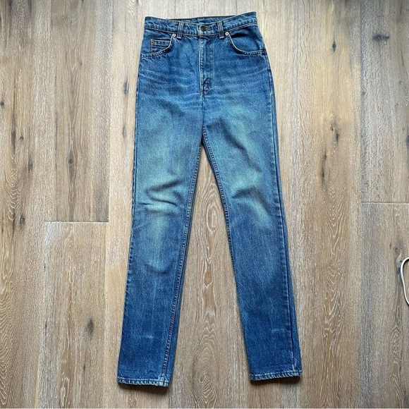 Vintage 1980's Levi’s 631 Jeans Orange Tab Straight Leg W28xL34 - Picture 14 of 15